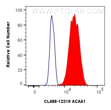 FC experiment of U-251 using CL488-12319