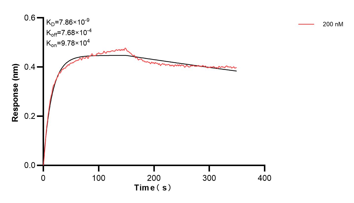 Affinity and Kinetic Characterization of 83448-3-PBS