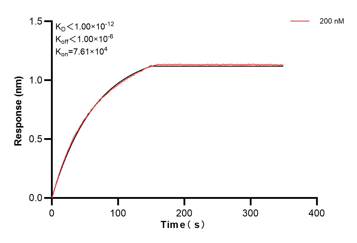 Affinity and Kinetic Characterization of 83829-5-PBS