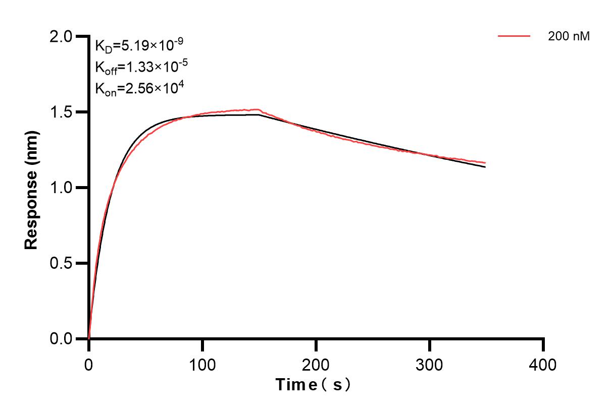 Affinity and Kinetic Characterization of 84017-3-PBS