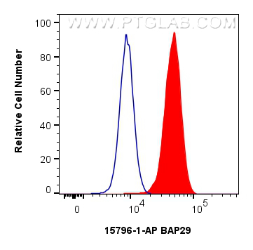 FC experiment of HEK-293 using 15796-1-AP