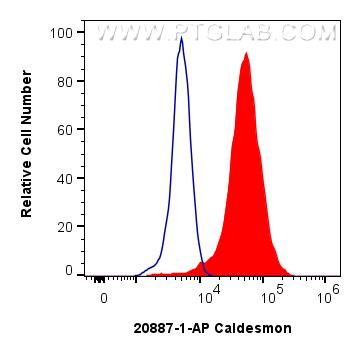 FC experiment of HeLa using 20887-1-AP