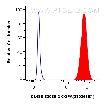 FC experiment of HeLa using CL488-83089-2