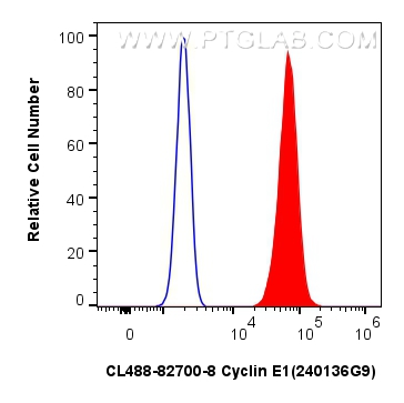 FC experiment of HeLa using CL488-82700-8