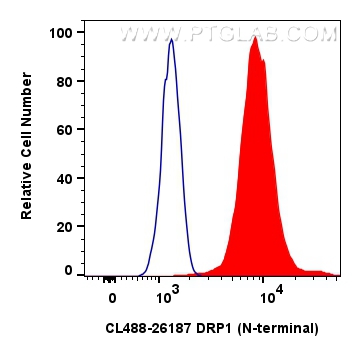 FC experiment of HeLa using CL488-26187