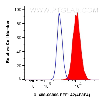 FC experiment of U2OS using CL488-66806