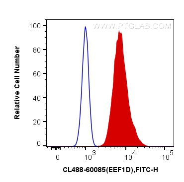 FC experiment of HeLa using CL488-60085