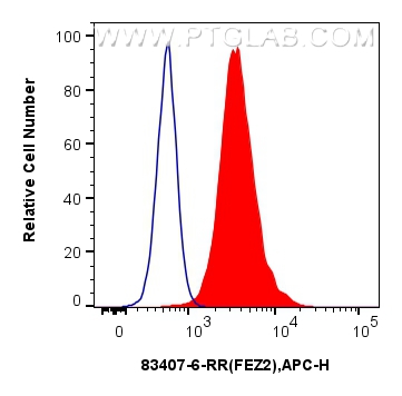 FC experiment of A431 using 83407-6-RR