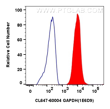 FC experiment of HeLa using CL647-60004