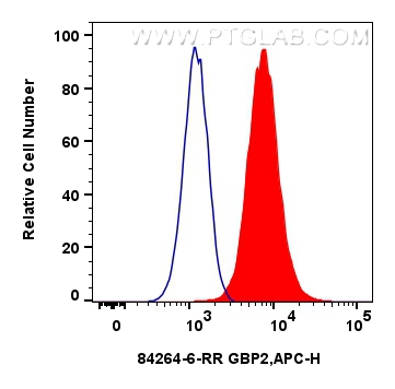 FC experiment of A549 using 84264-6-RR