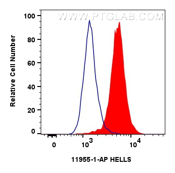 FC experiment of HepG2 using 11955-1-AP