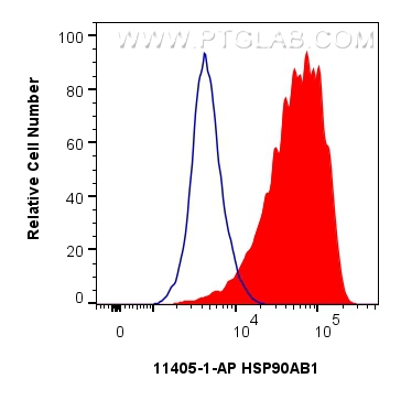 FC experiment of HeLa using 11405-1-AP