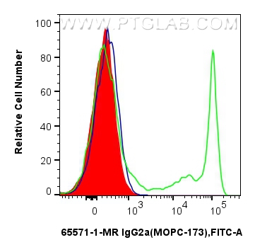 FC experiment of human PBMCs using 65571-1-MR