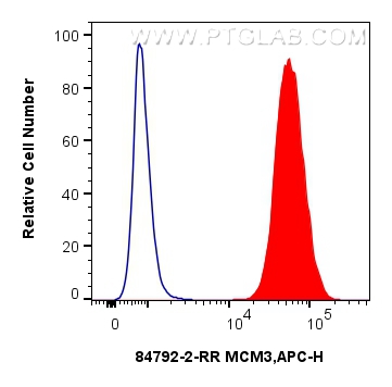 FC experiment of K-562 using 84792-2-RR (same clone as 84792-2-PBS)