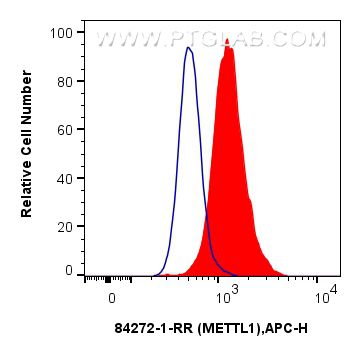 FC experiment of A431 using 84272-1-RR