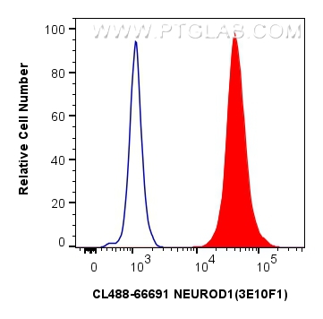 FC experiment of SH-SY5Y using CL488-66691