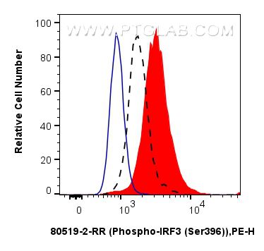 FC experiment of HEK-293T using 80519-2-RR (same clone as 80519-2-PBS)