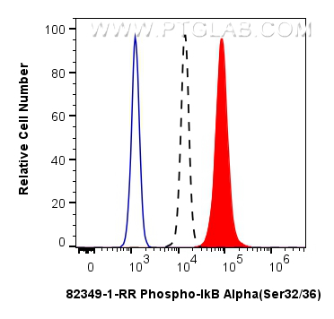 FC experiment of HeLa using 82349-1-RR