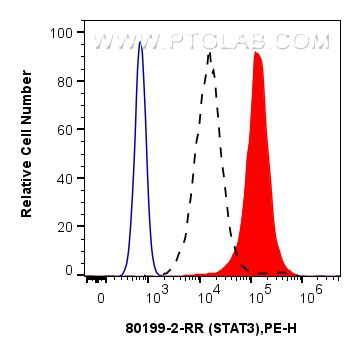 FC experiment of HEK-293T using 80199-2-RR (same clone as 80199-2-PBS)