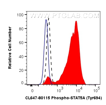 FC experiment of TF-1 using CL647-80115