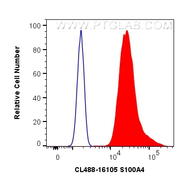 FC experiment of HeLa using CL488-16105