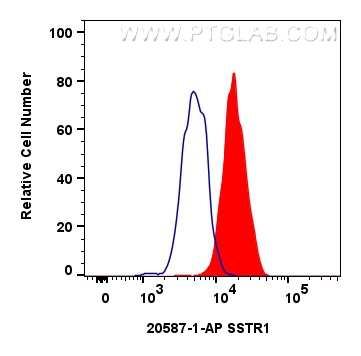 FC experiment of SH-SY5Y using 20587-1-AP