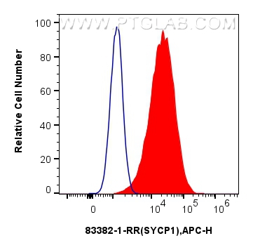 FC experiment of MCF-7 using 83382-1-RR