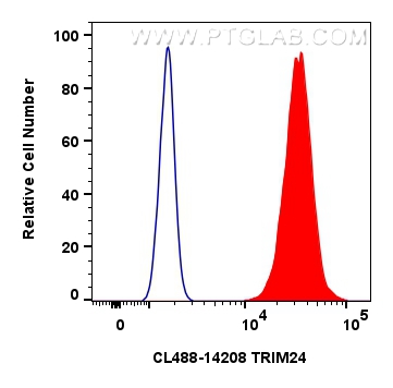 FC experiment of HeLa using CL488-14208